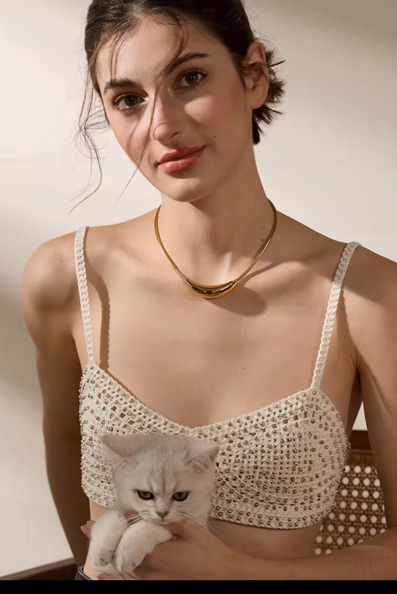 Statement Waterproof Stainless Steel Choker